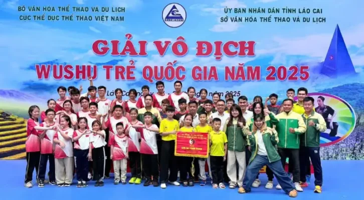 GIẢI VÔ ĐỊCH WUSHU TRẺ QUỐC GIA 2025- Sân chơi tìm kiếm tài năng trẻ Quốc Gia