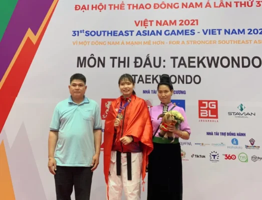 Bạc Thị Khiêm: Từ nhà vô địch Taekwondo châu Á đến niềm hy vọng vàng tại SEA Games 33